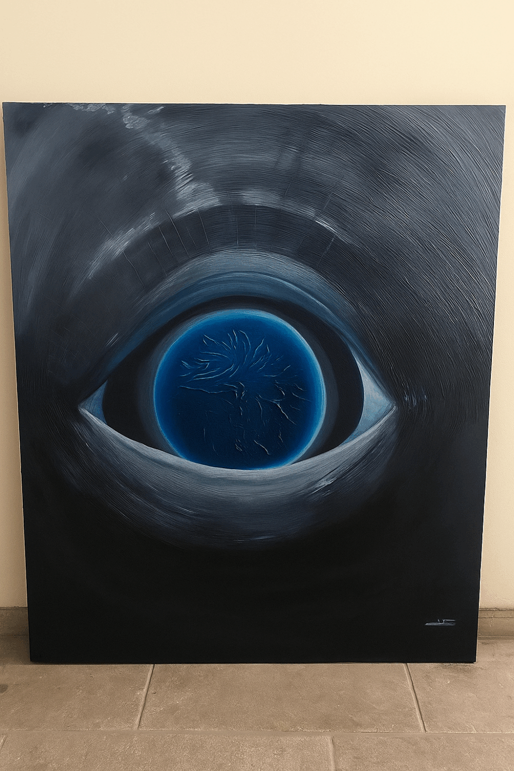 Ojo de Ballena Azul