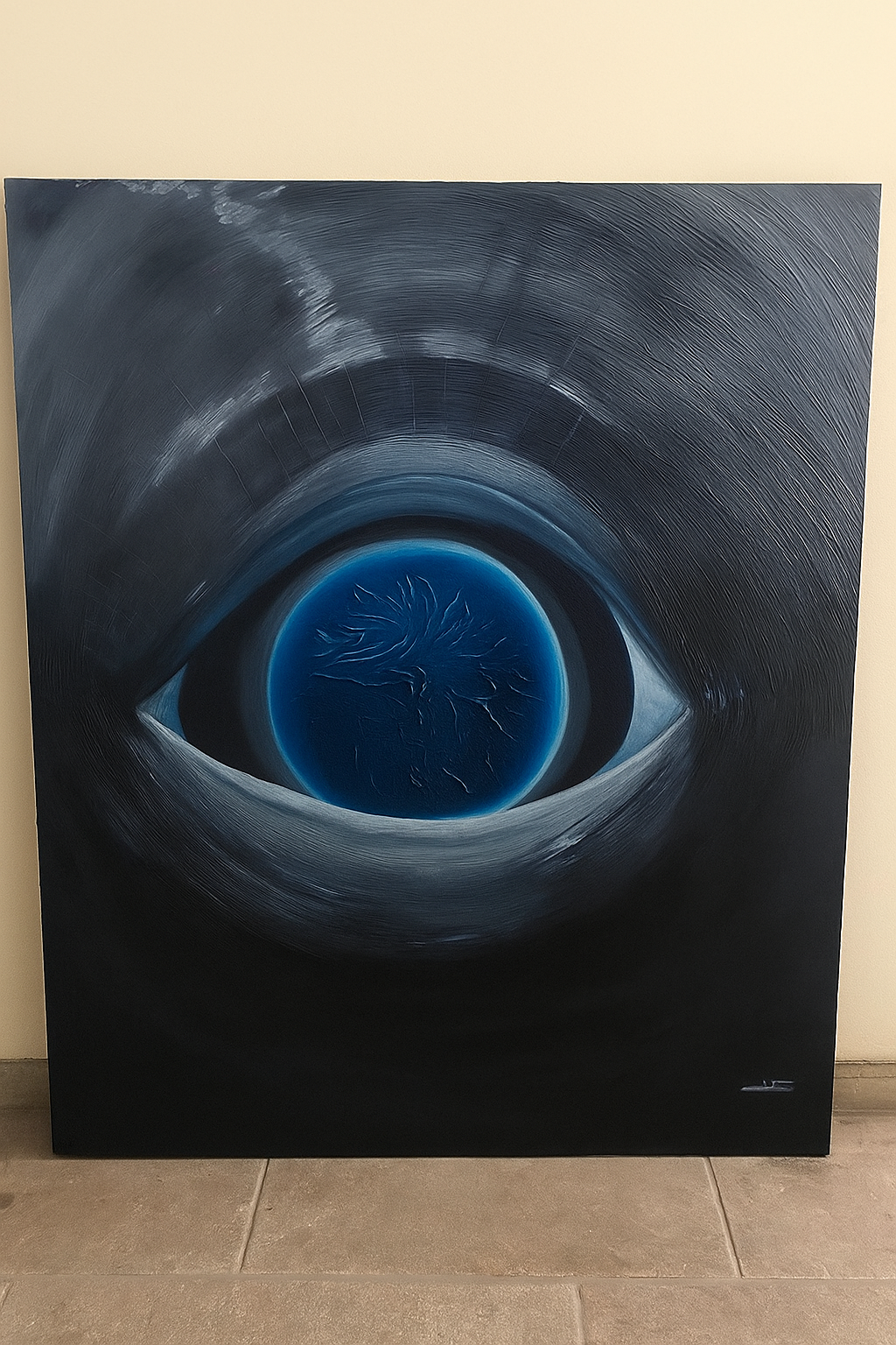 Ojo de Ballena Azul